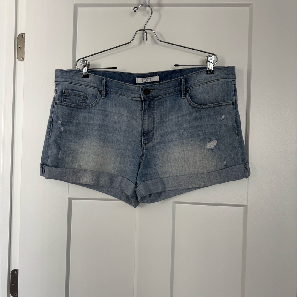 LOFT Denim Blue Women's Shorts